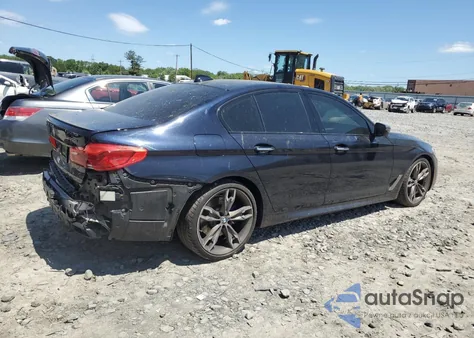 2018 BMW M550Xi from USA, damaged, VIN WBAJB9C56JB286479
